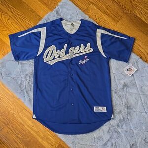 Dynasty MLB Dodgers Baseball Jersey, Men's Medium, New With Tags